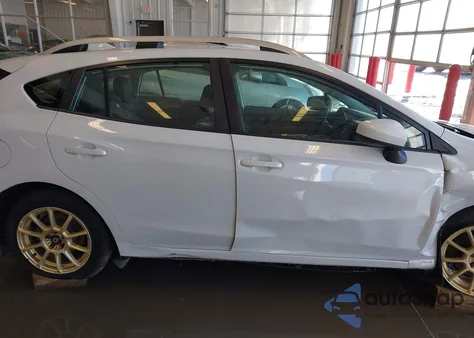 2018 Subaru Impreza 2.0I Premium из США, поврежденный, VIN 4S3GTAB67J3710087
